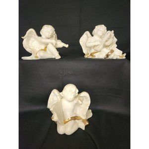 Holiday Home Accents Jade Porcelain Cupid Set